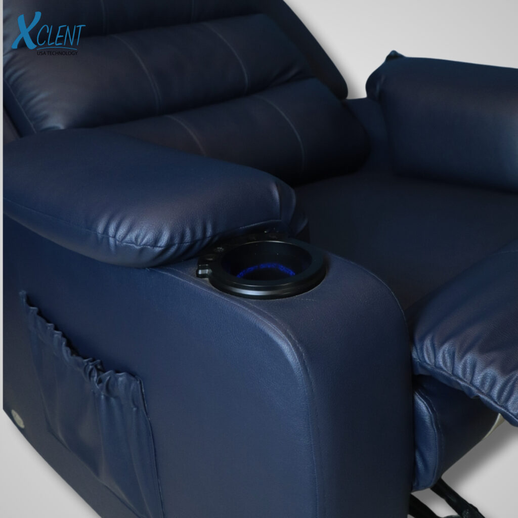 Motorised Recliner With Cooling Cup Holders - Image 5