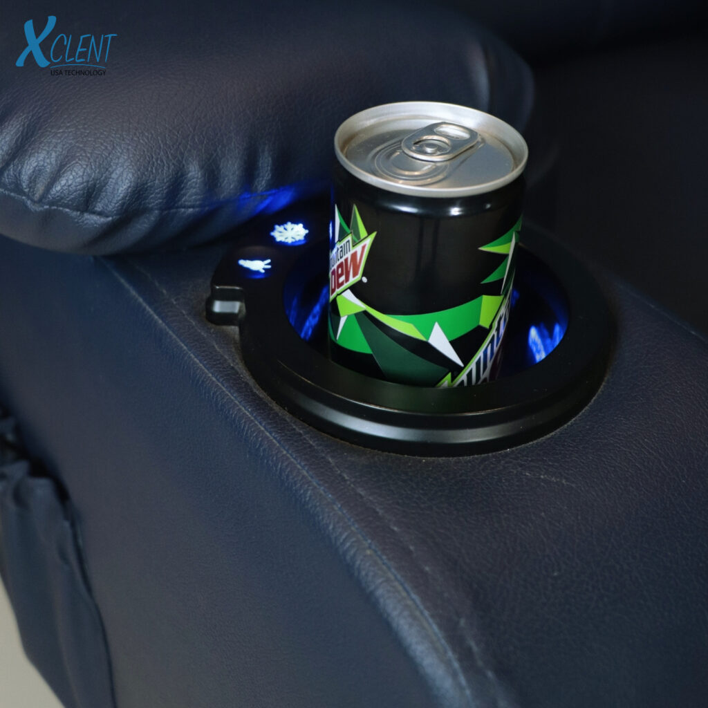 Motorised Recliner With Cooling Cup Holders - Image 7