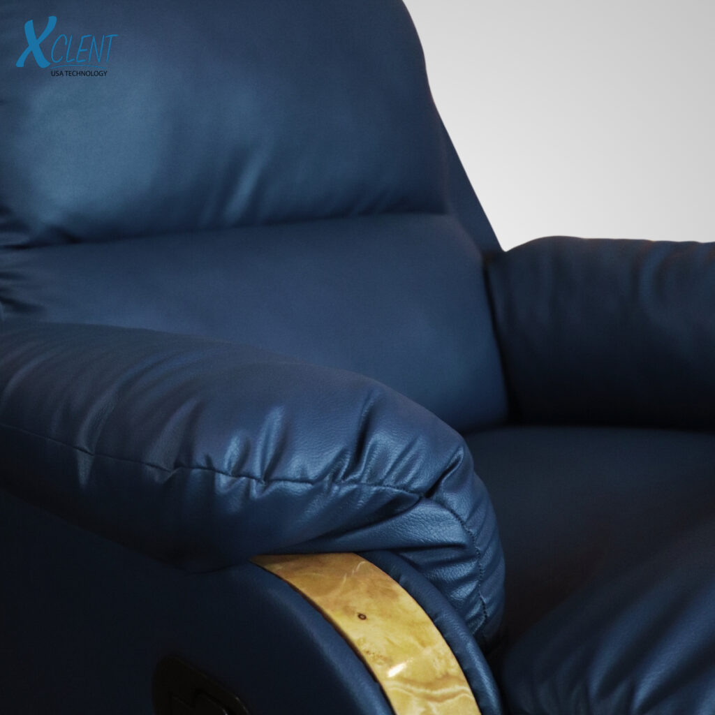 Rocker, swivel Recliner with Italian Veneer Model No. XRRSV-001 - Image 3